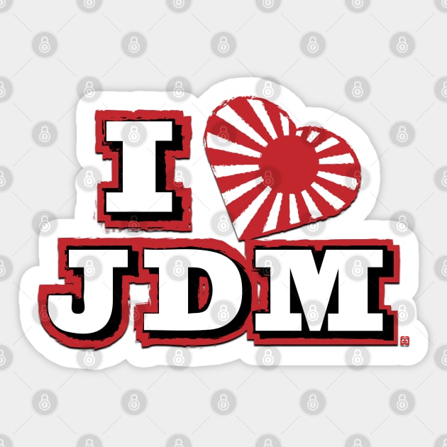 JDM Lover Sticker by Sixth Cycle